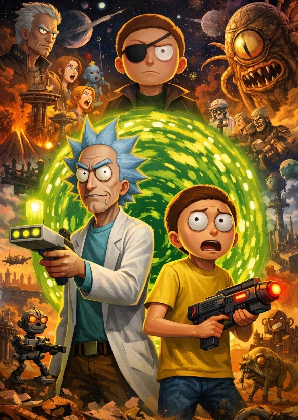 "Rick and Morty" (2013) television edition