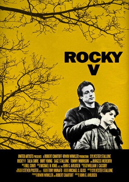 Rocky V (1940) Fan Casting Poster