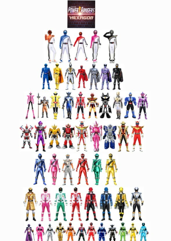 Saban's Power Rangers Hexagon