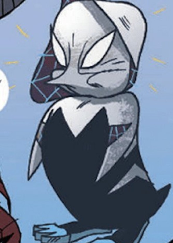 Sadie sink as spider guin