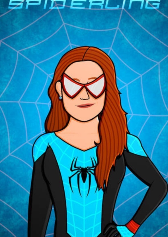 Sadie sink as spidering Annie May parker beyond the spider verse.