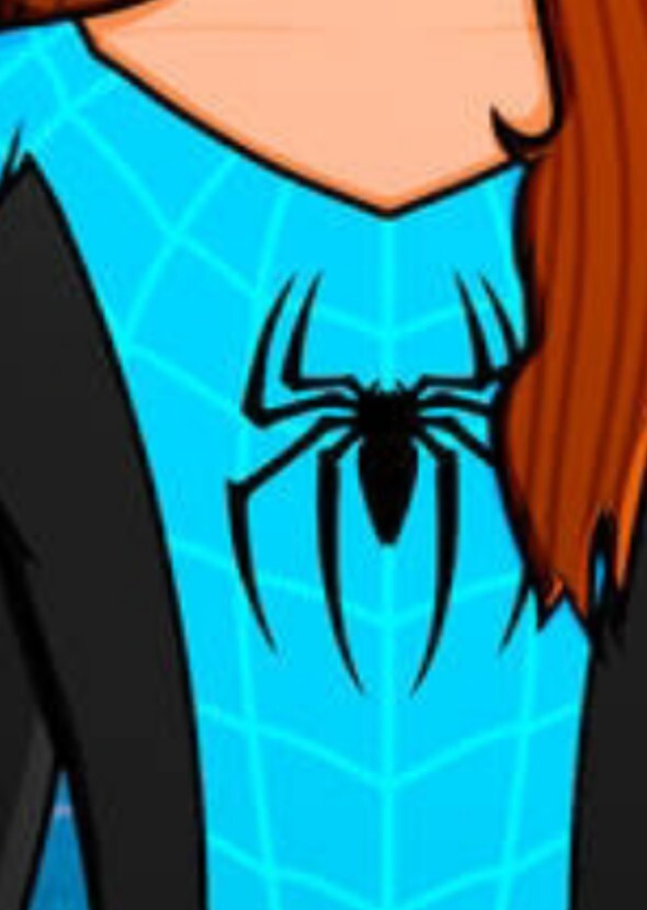 Sadie sink as spidering Annie May parker.