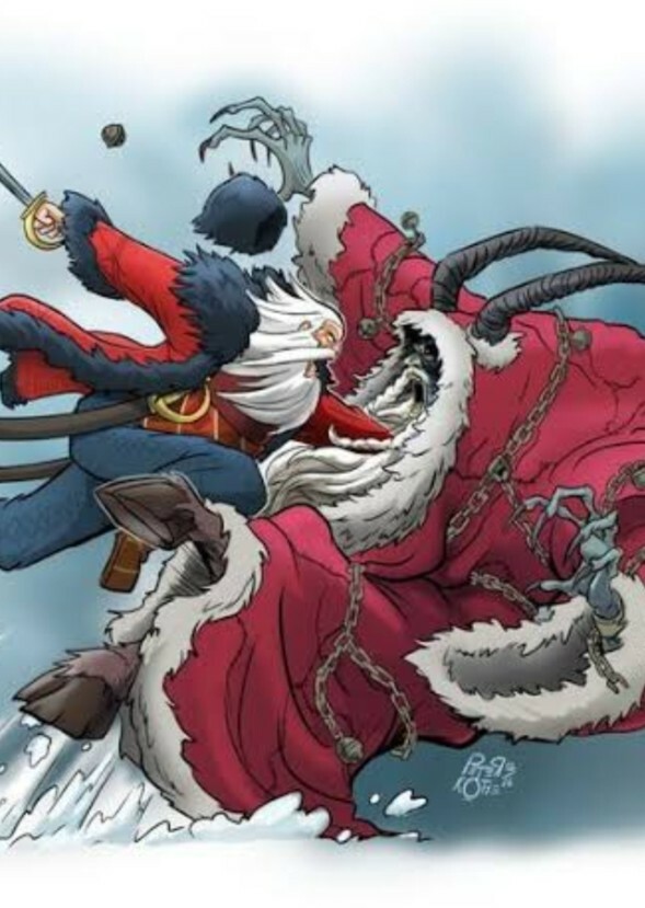Santa vs Krampus