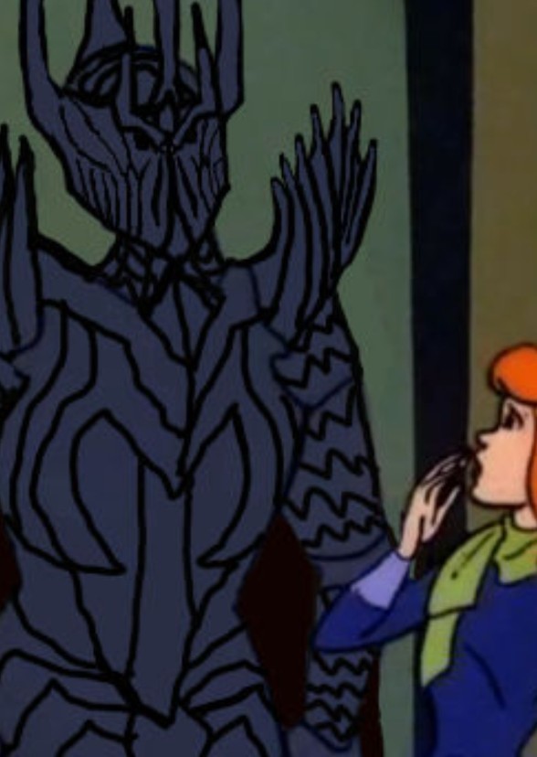 Sauron and Scooby-Dooby Doo