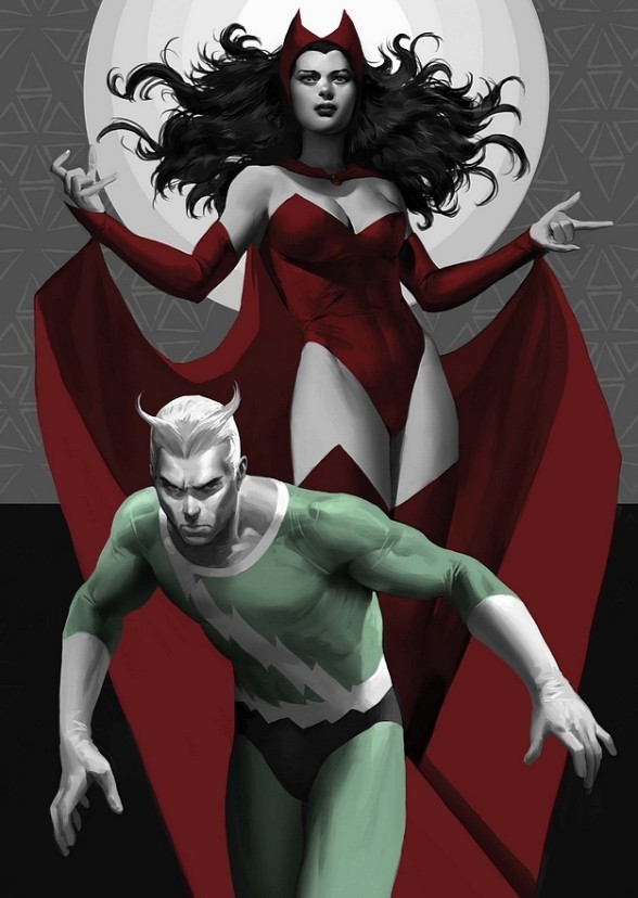 Scarlet and Silver
