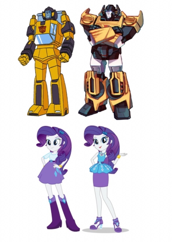 Rarity and Sunstreaker