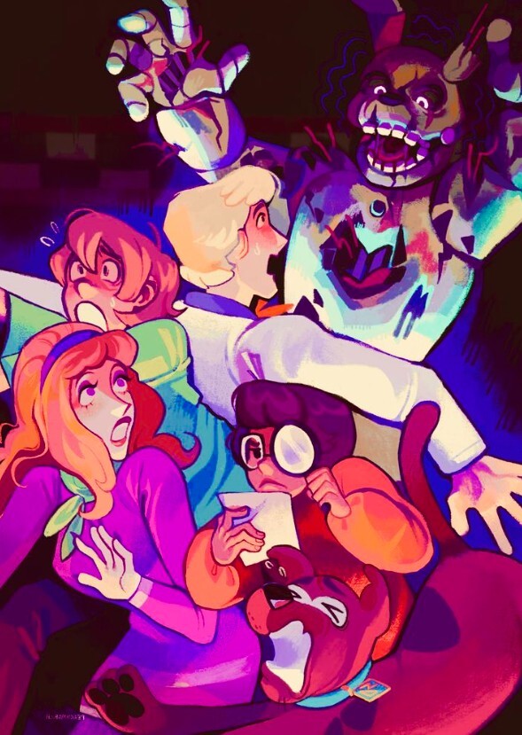 Scooby-Doo x Fnaf (Crossover)