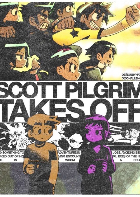 Scott Pilgrim vs. the World If Fictional Characters Made It
