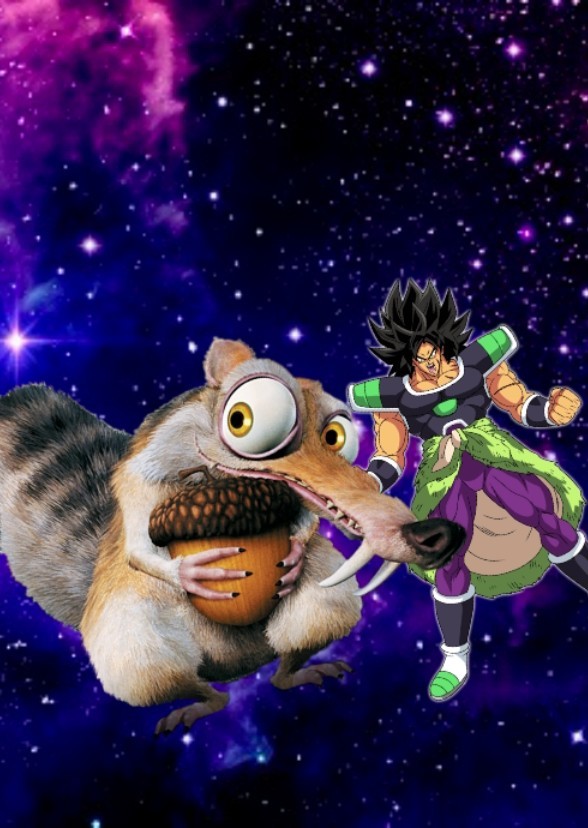 Scrat Vs Broly: War Of The Strongest Beings