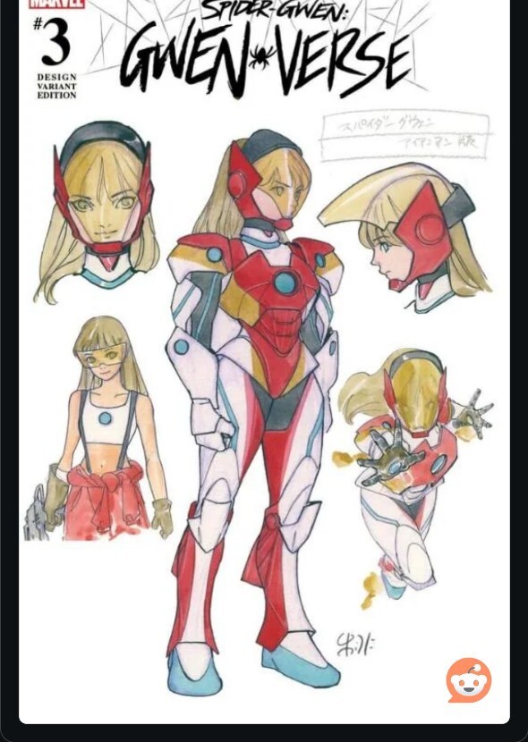 Selena Gomez as iron man Gwen