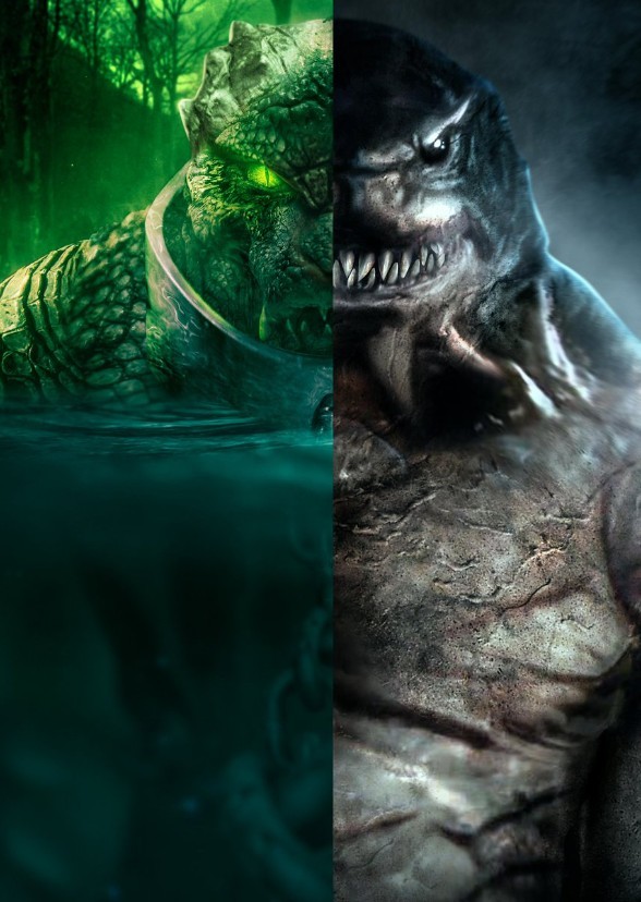 Shark and Croc 