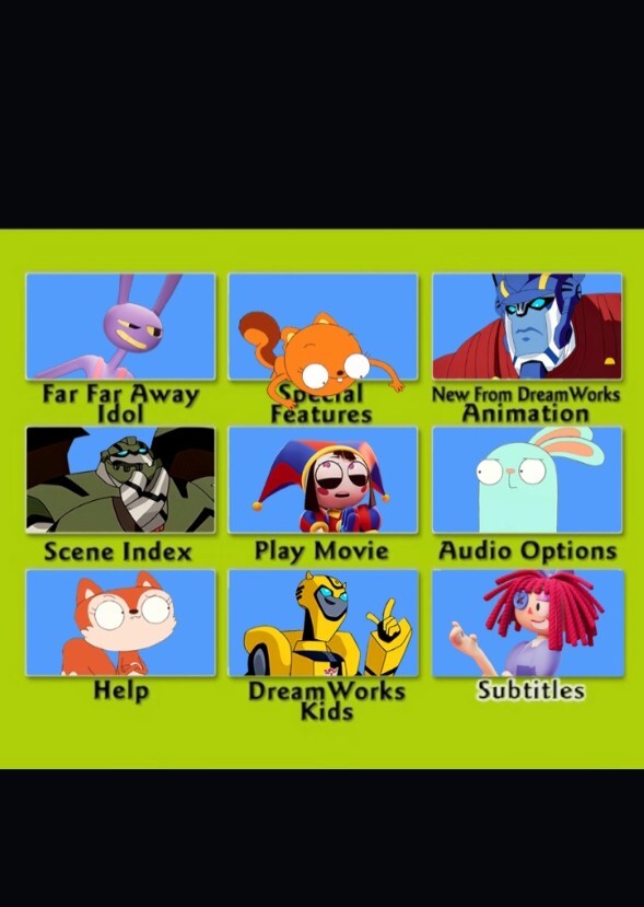 Shrek 2 Dvd Menu Crossover Version 2 Fan Casting On Mycast