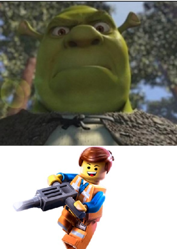 Shrek vs Emmet