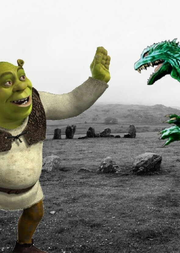 SHREK VS GODZILLA