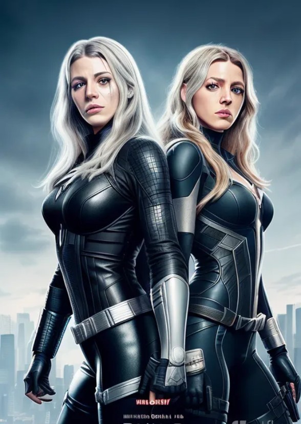 Silver & Black
