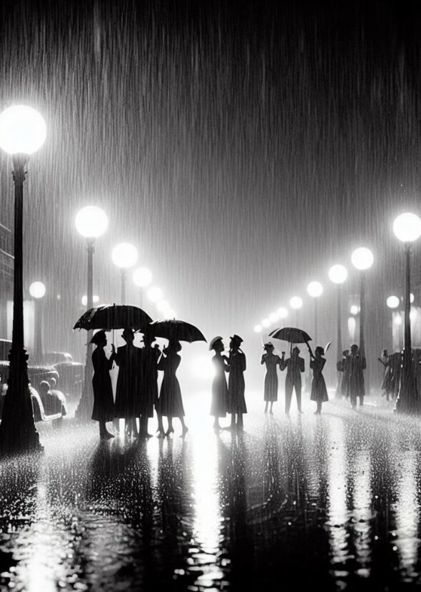 Singing in the rain