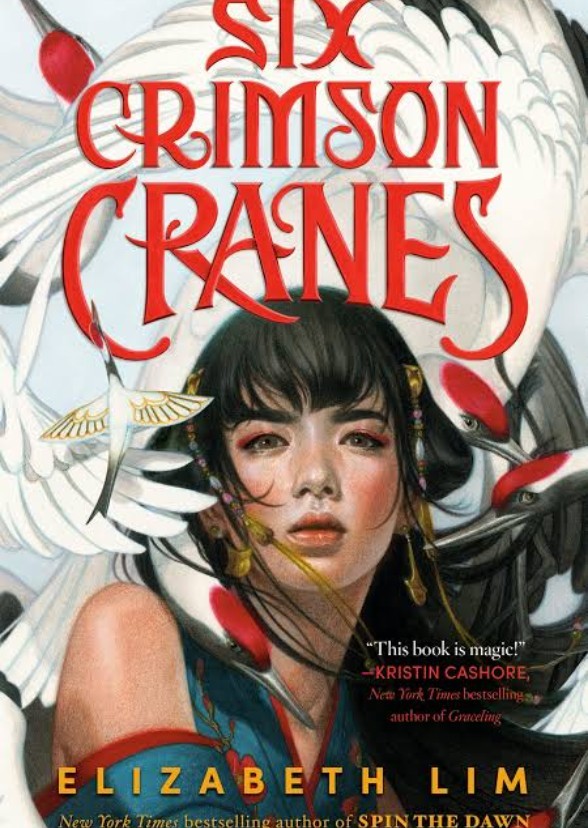 Six Crimson Cranes