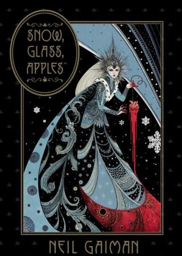 Snow, glass, apples