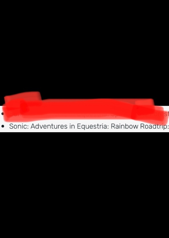 Sonic Adventures in Equestria: Rainbow RoadTrip