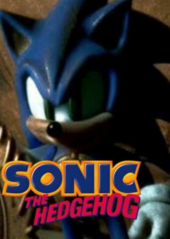 Sonic as a 80s dark fantasy 