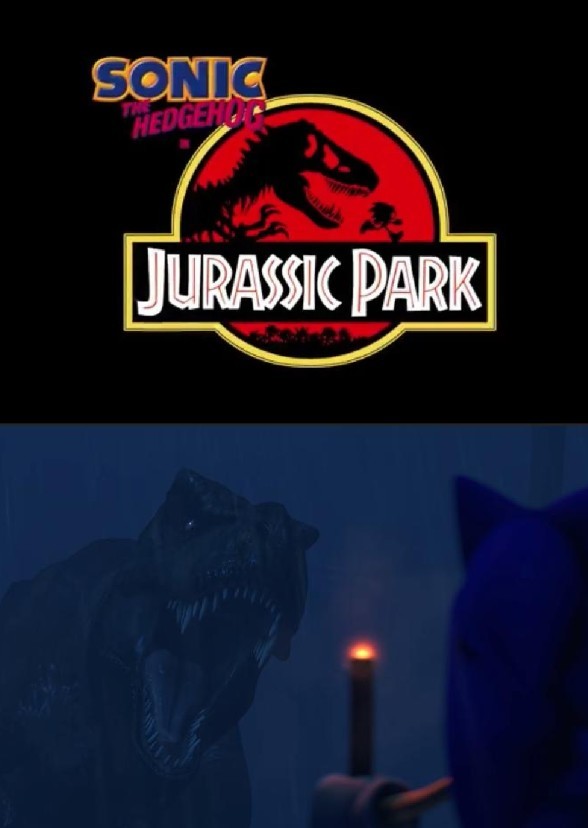 Sonic in Jurassic Park (Version 7)