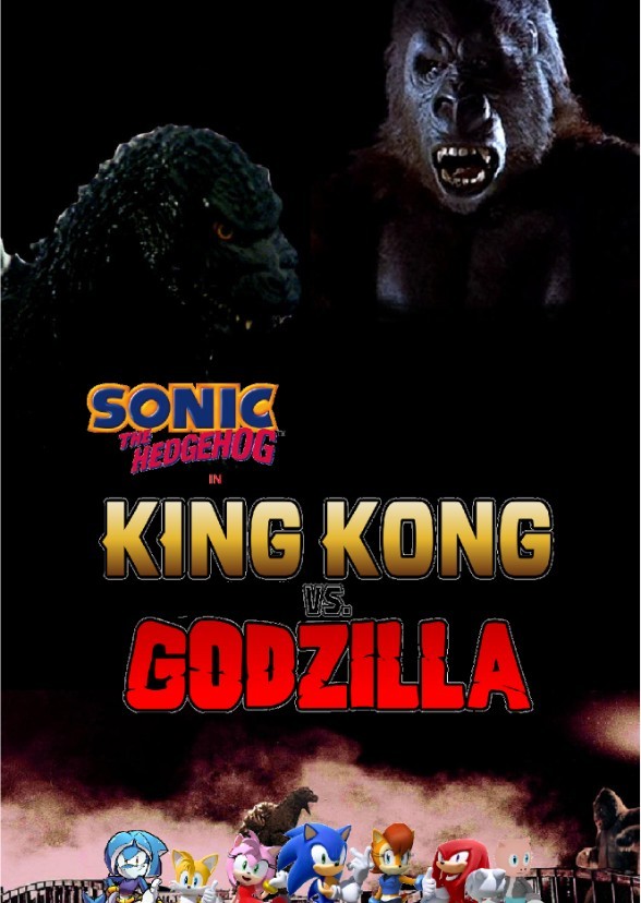Sonic in King Kong vs. Godzilla