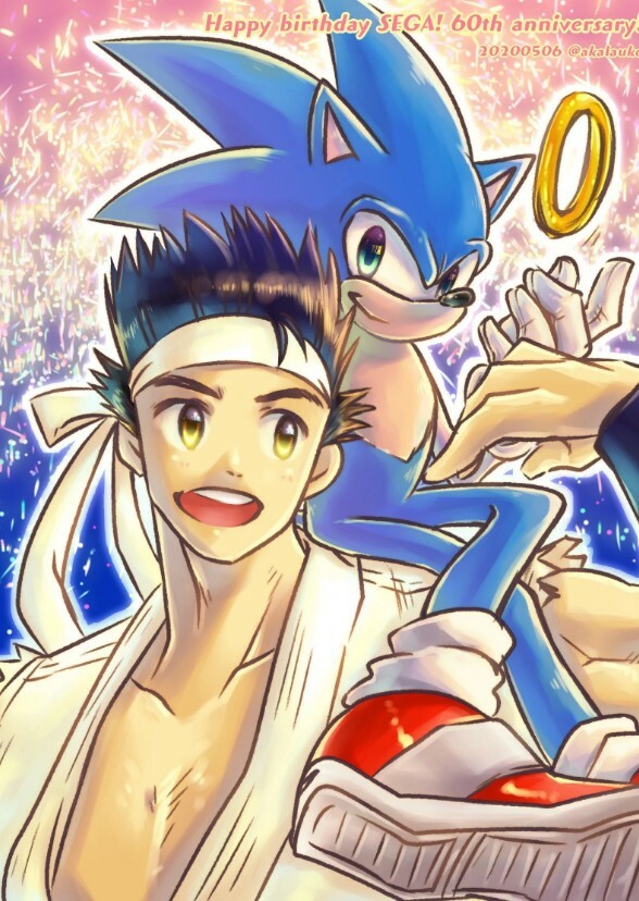 Sonic The Hedgehog characters as Virtua Fighter characters