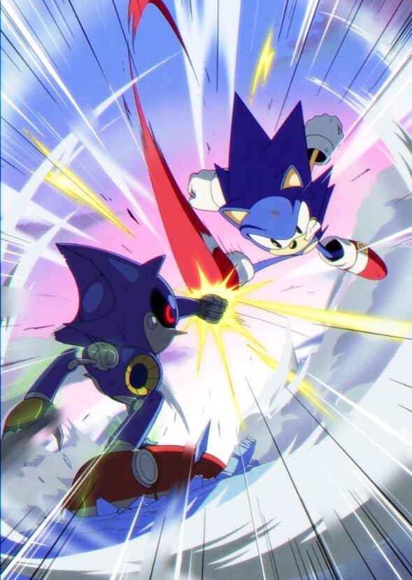 Sonic The Hedgehog: The Clash Of Metal Sonic