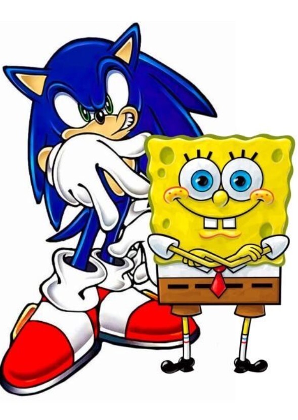 Sonic x SpongeBob (1999)