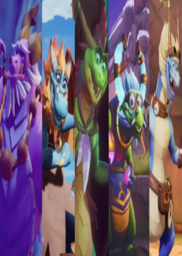 Sorting Fictional Characters by Dragon Family