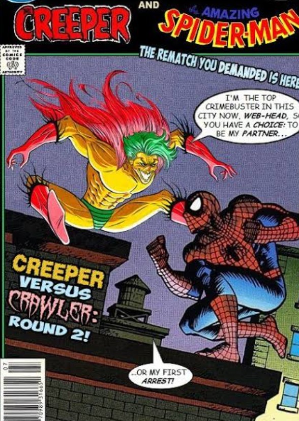 Spider man and the creeper