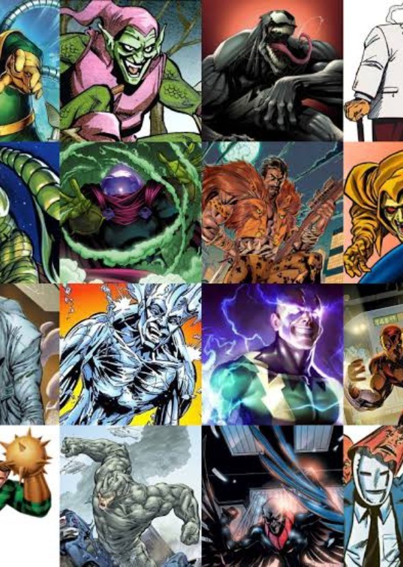 SpiderMan's rogues Gallary