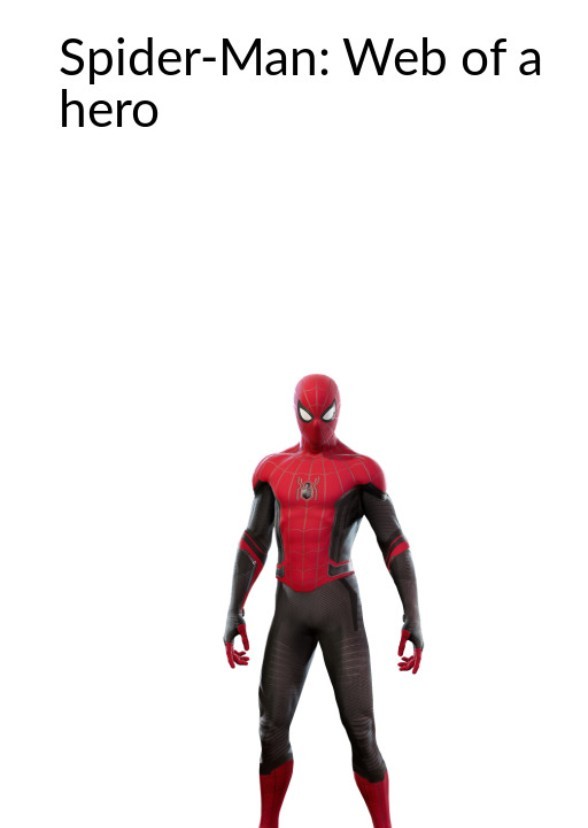 Spider-Man: Web of a hero