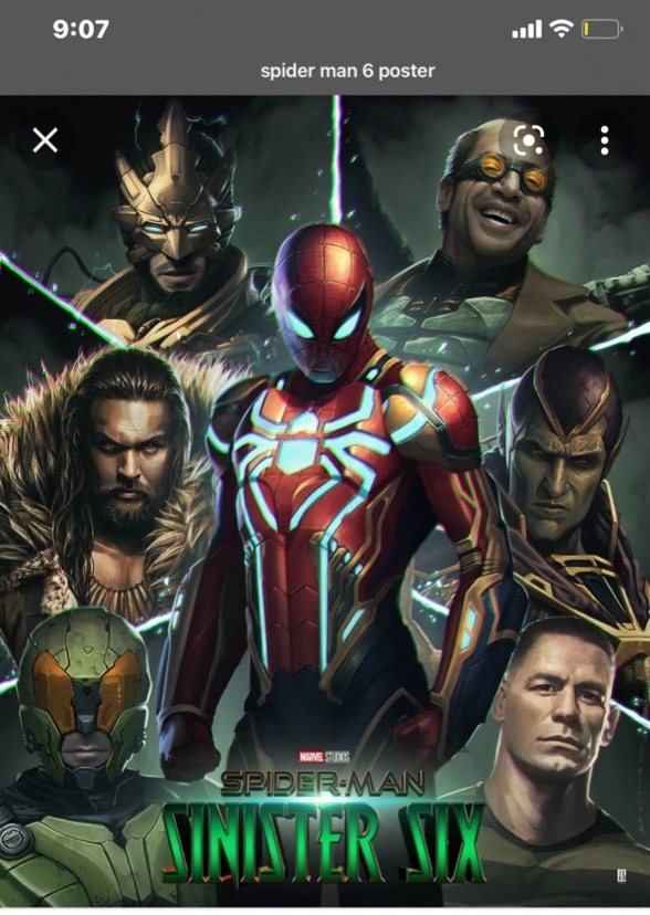 Spiderman 6: Sinister 6