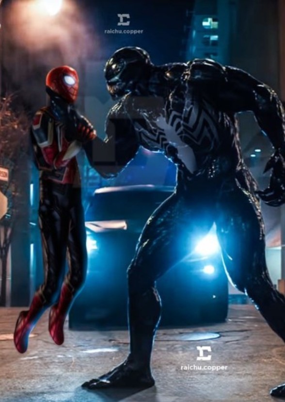 Spiderman and Venom