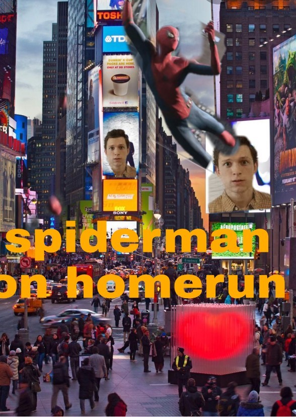 Spiderman homerun