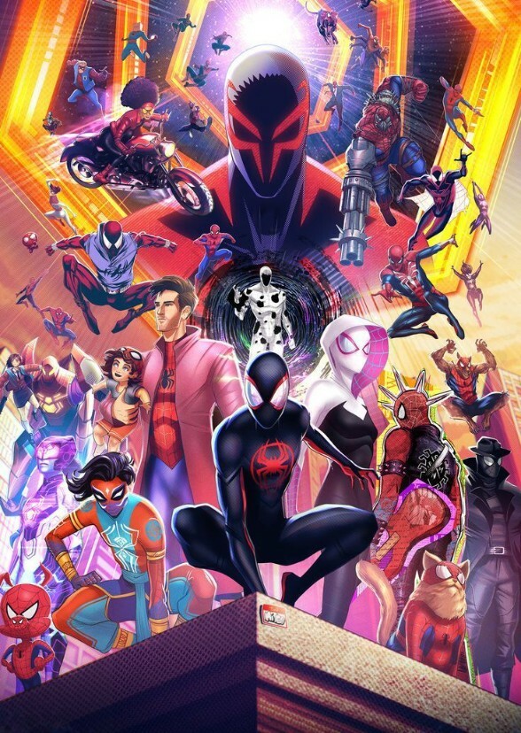Spiderverse: rebooted sony Spiderman 