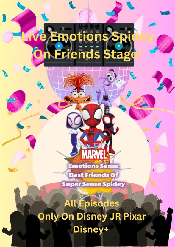 Spidey And Inside Out Presents: Emotions Sense