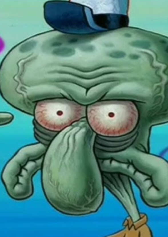 SpongeBob SquarePants (terrible celebrity recast)