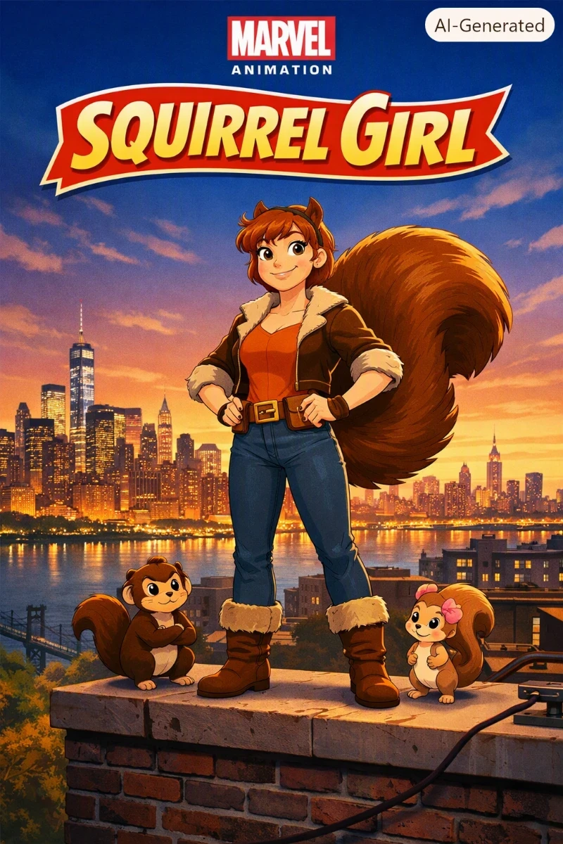 SQUIRREL GIRL (Marvel Animation) Disney+ series