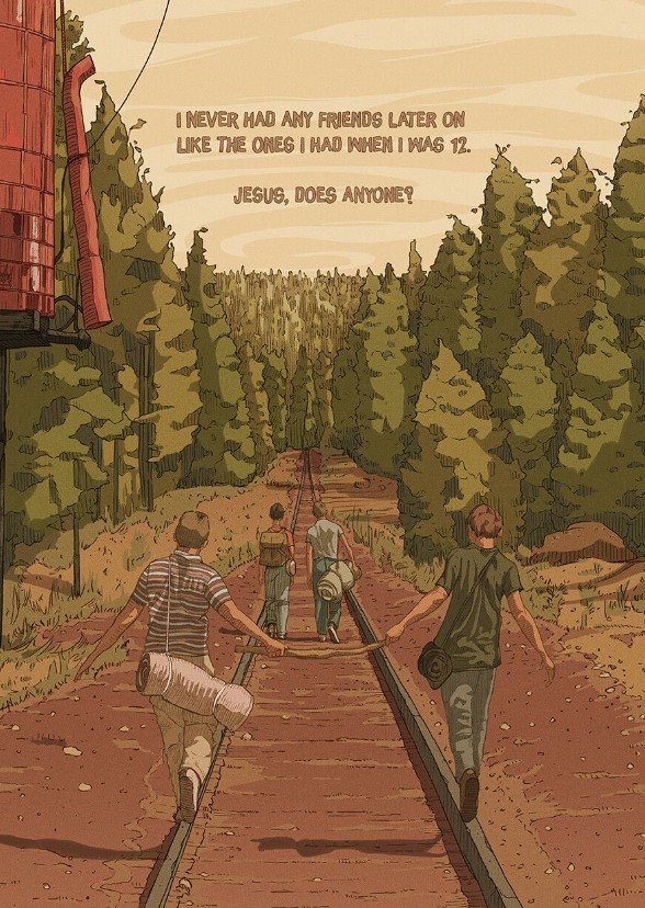 Fan Casting Gaten Matarazzo as Teddy Duchamp in Stand by Me (2016) on