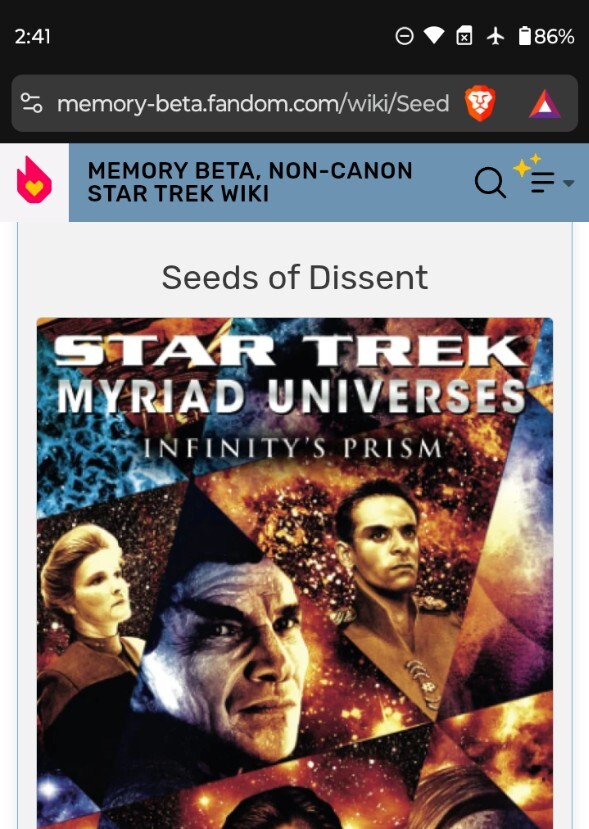 Star Trek: Seeds of Dissent