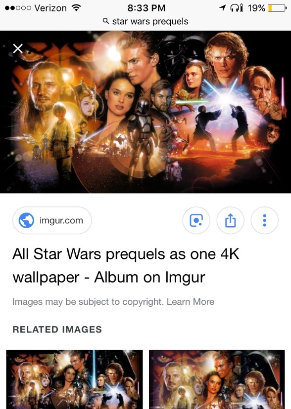 Star Wars alternate prequels 