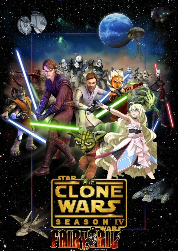 Star Wars and Fairy Tail: The Clone Wars-Saving The Togrutas