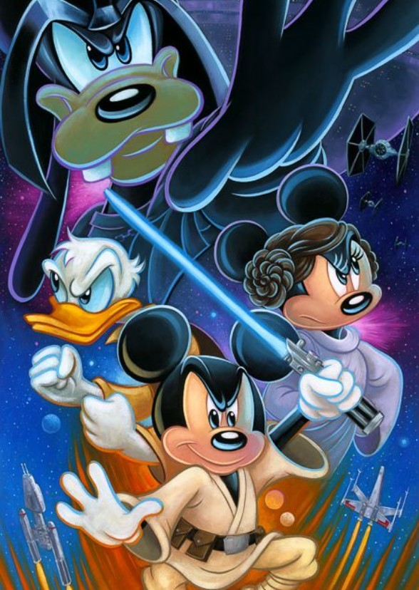 Star Wars (with Disney Characters)