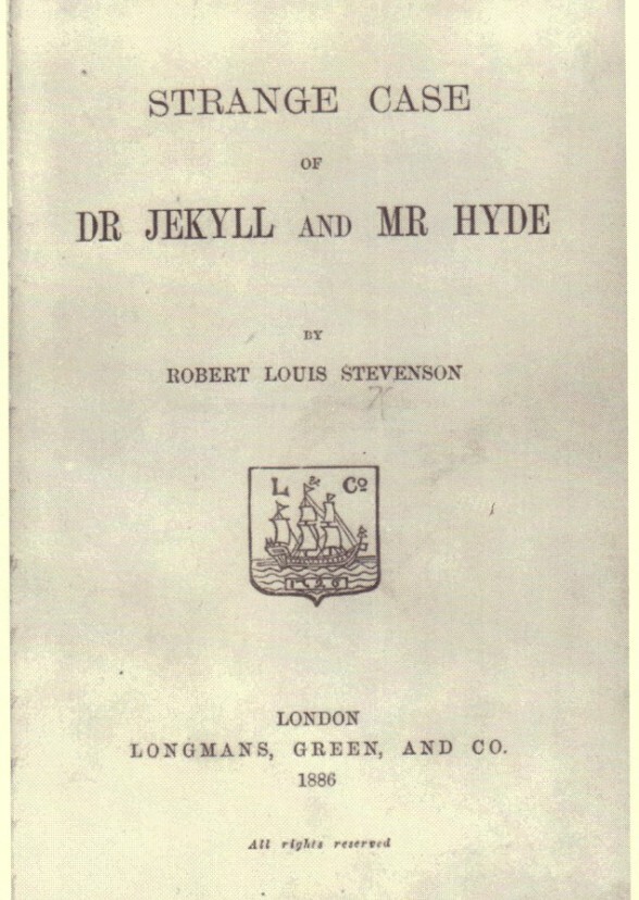 Strange Case of Dr Jekyll and Mr Hyde