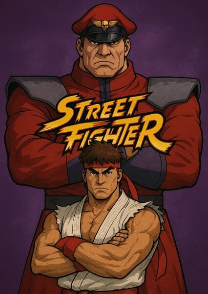 Street Fighter Fan Casting Poster