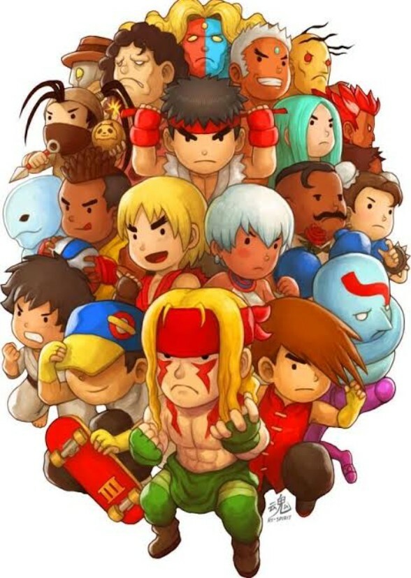 Street Fighter Saga(JP dub)