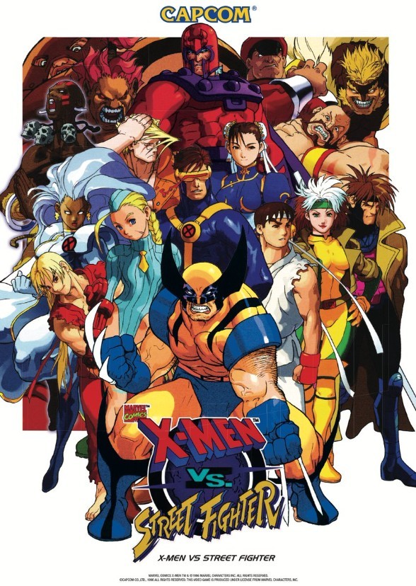 Street Fighter & X men 