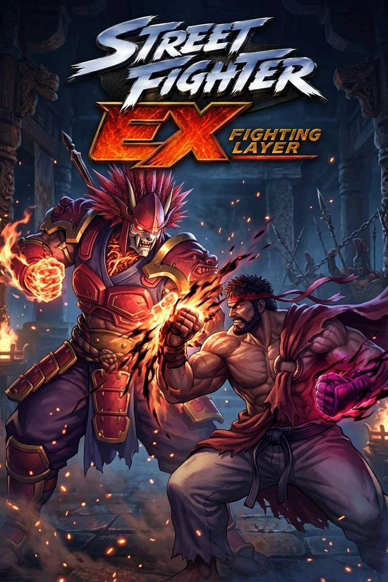 Street Fighter EX Fighting Layer